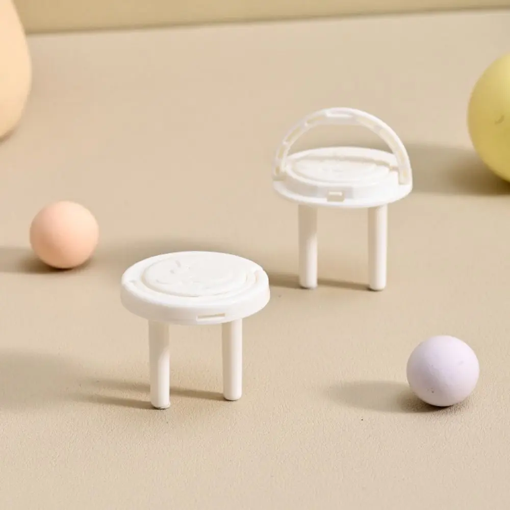 10Pcs Anti-electric Safety Covers Cartoon Cute Bear Protective Cover EU Buckle Design Electrical Outlet Protectors Cover