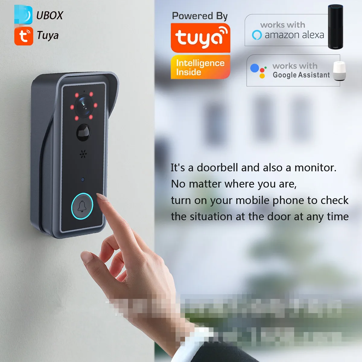 Tuya-APP-2MP-1080P-Wireless-WIFI-IP-Doorbell-Intercom-Visual-Door ...