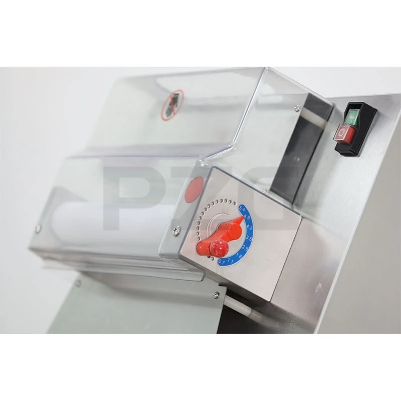 Commercial Electric Pizza Dough Roller Machine 6-15 Inch Semi-Automatic Pizza Sheeter Roller Form Base Making Press Machine