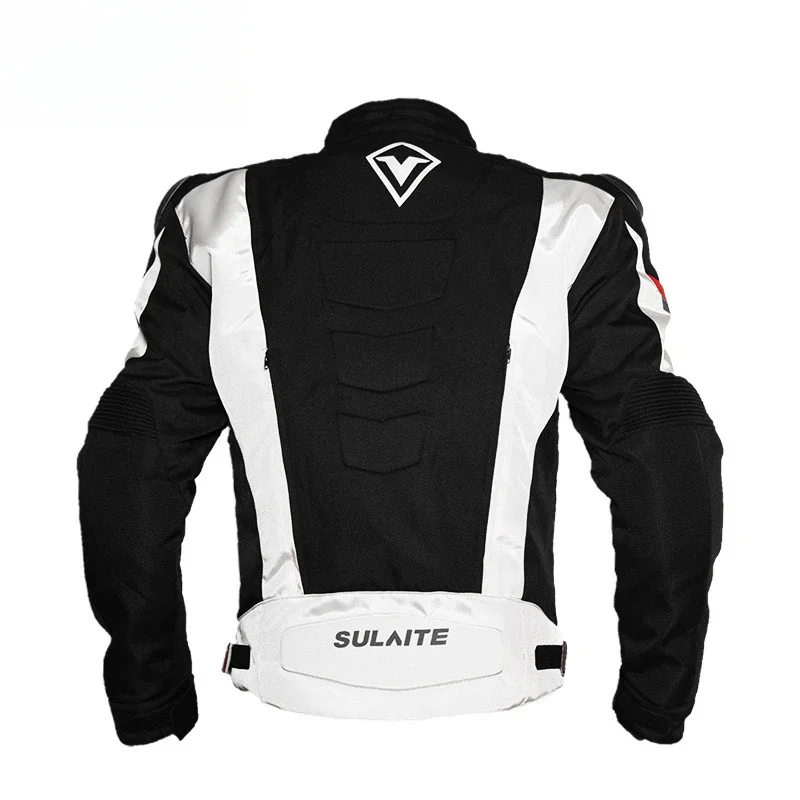 Motorcycle mesh cycling suit, four-season breathable anti-drop suit, road racing rally locomotive equipment