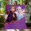 Frozen Elsa Princess Lovely HD Printed Flannel Thin Blanket.Four Season Blanket.for Sofa,beds,living Rooms,travel Blanket Gifts 4