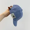 Adjustable Strap Kids Baby Hat Suede Multipurpose Leather Label Casual Baseball Hat Children's Hats Caps 4