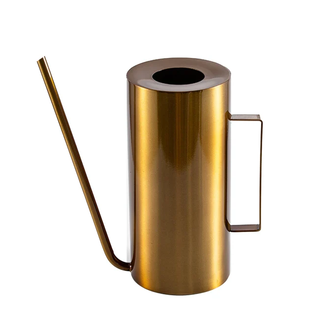 1.5L Kertészeti Szerszám Retro Rozsdamentes Acél Bonsai Beltéri Kültéri Hosszú Kifolyó Öntözési Öntözés Üvegházhatású Edény Sprinkler - Image 4