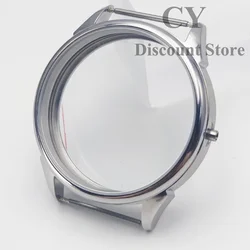Silver Stainless Steel 42mm Watch Case (Without crown)