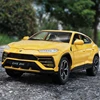 1:24 URUS SUV Alloy Sports Car Model Diecasts Metal Off-road Vehicles Car Model Simulation Sound Light Collection Kids Toys Gift 1