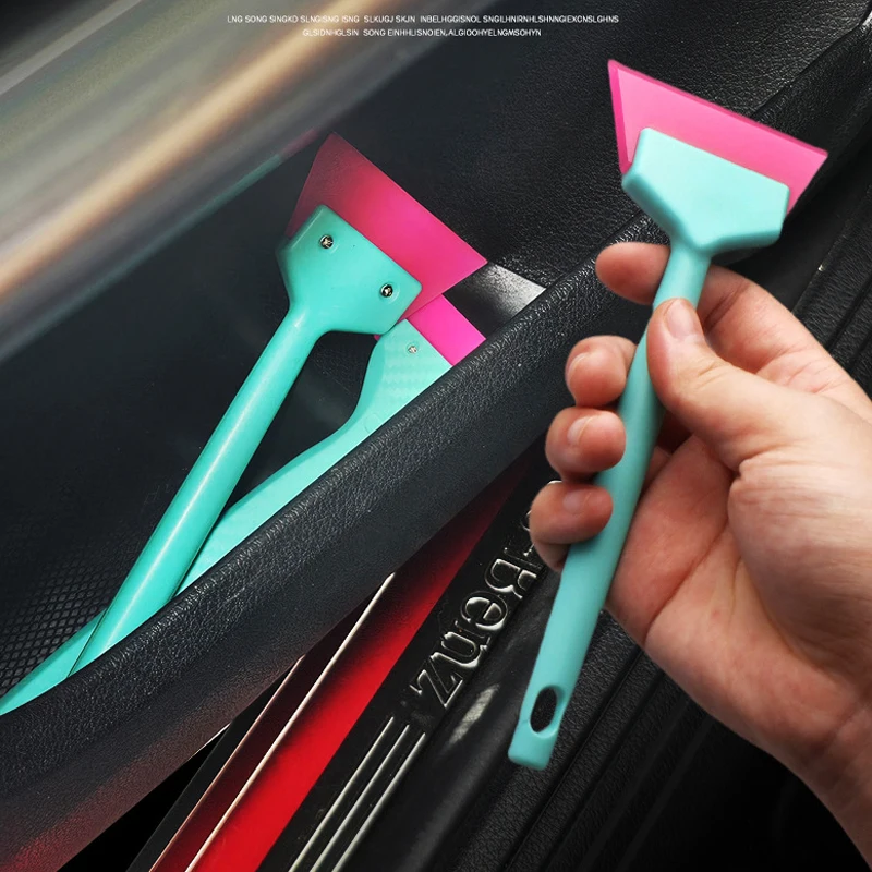 Fahrzeug-Tönungsfolien-Rakel für kleine dreieckige Fenster, Mini-Rakel für die Installation von Auto-Glasfolien, Auto-Spiegel-Rückspiegel-Wasserwischer – Detail 9
