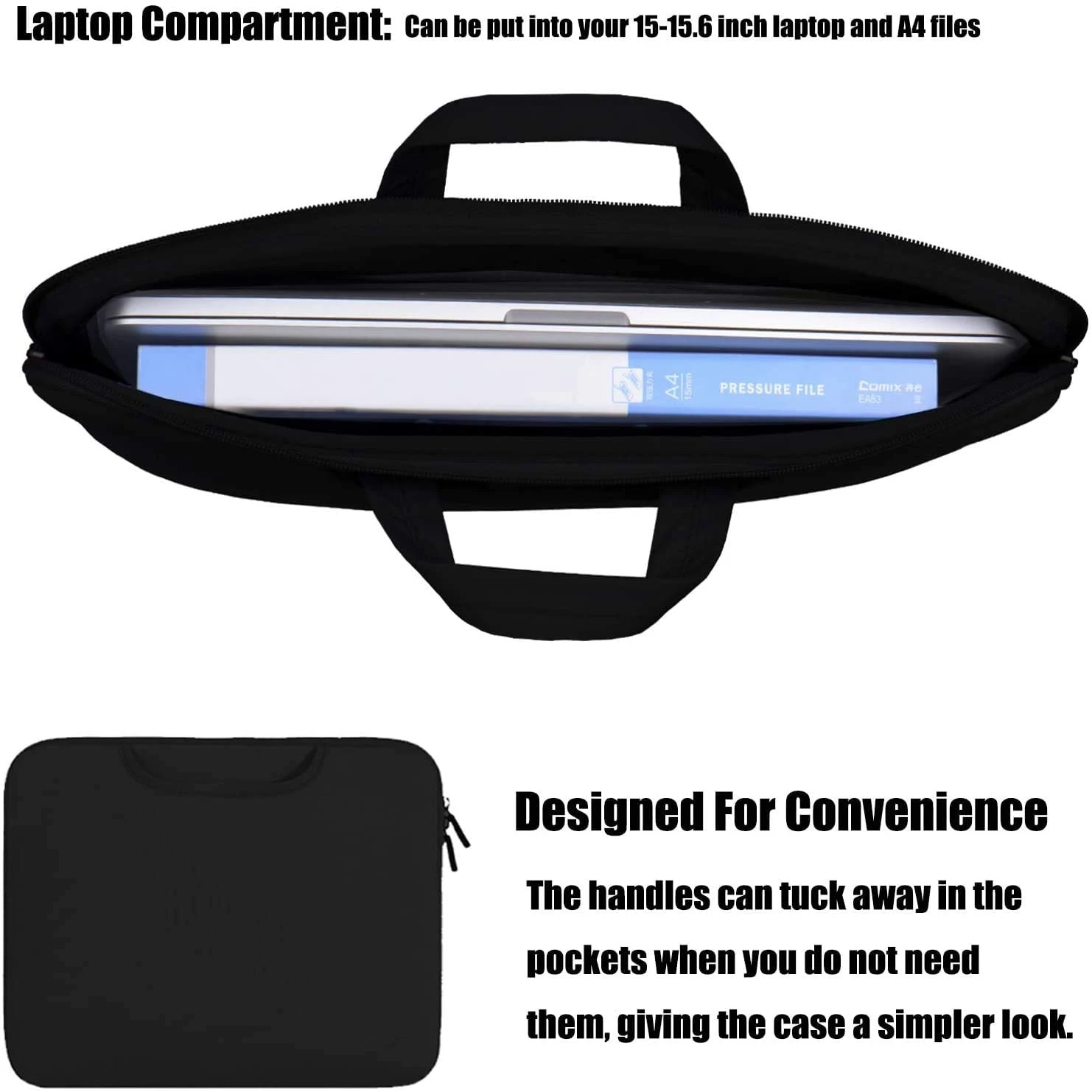 Colorido Zíper Portátil Bolsa 13 14 15 Polegada Notebook Case para Macbook Computador Carry Bolsa do Portátil Luva Maleta - Imagem 6