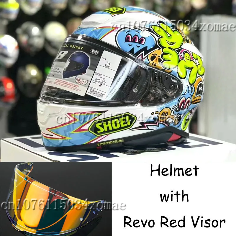ショウエイ　SHOEI ｚ-8 MM93RETRO　TC-10 Shoei Z8 RF-1400 NXR2 MURAL TC-10 Full Face Motorcycle Helmet