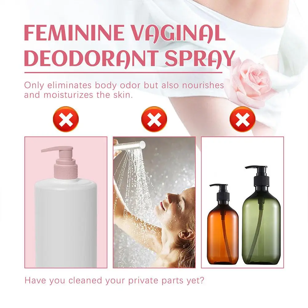Women Private Parts Spray Natural Plant Vaginal Deodorant Spray Moisturizing Vaginal Care Intimate Part Feminine