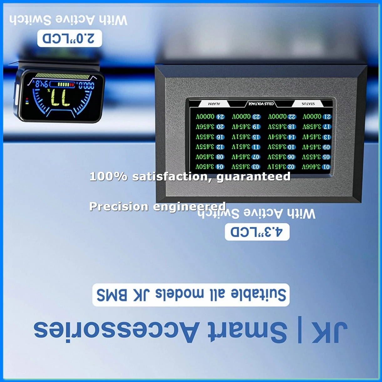 액세서리 JK Smart-A23U용 액티브 스위치 모니터가 포함된 4.3인치 LC..