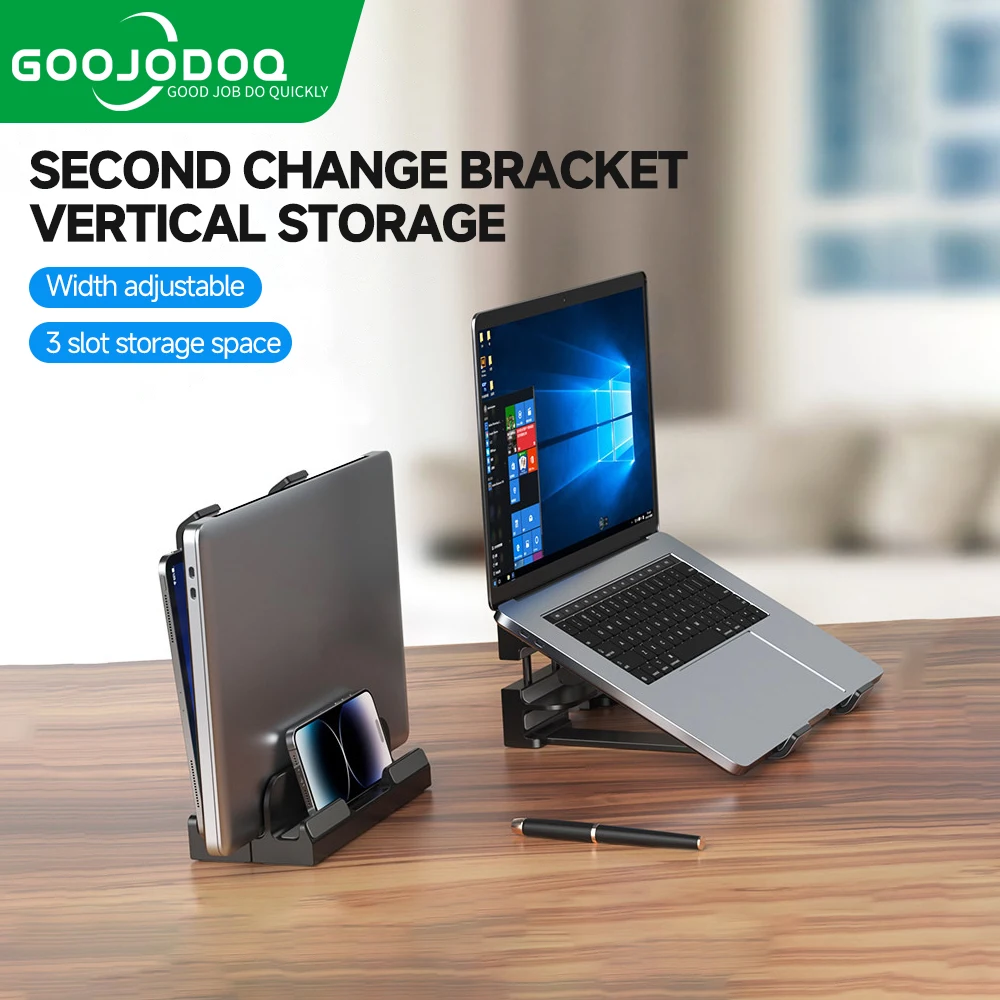 Suporte Vertical para Laptop Suporte de Mesa com Suporte Ajustável para Macbook Superfície Samsung hp Dell 13173 Polegadas em