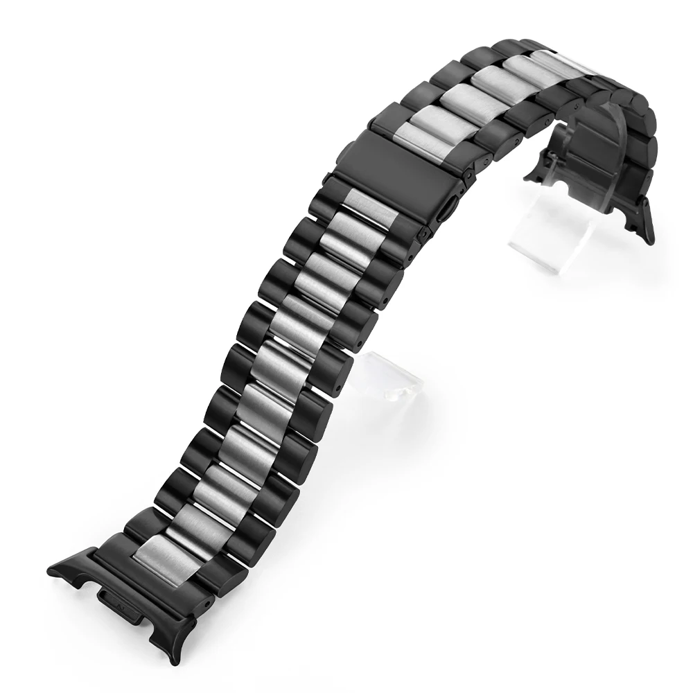 Premium Stainless Steel Watchband Bracelet - Universal Fit, Metal Design