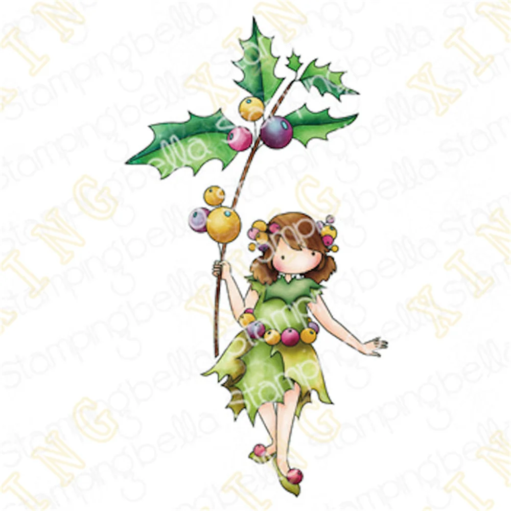 

Крошечные штампы Townie Garden Girl Holly, новые металлические штампы для вырезания, декоративные штампы для тиснения, шаблон для вырезания «сделай сам»