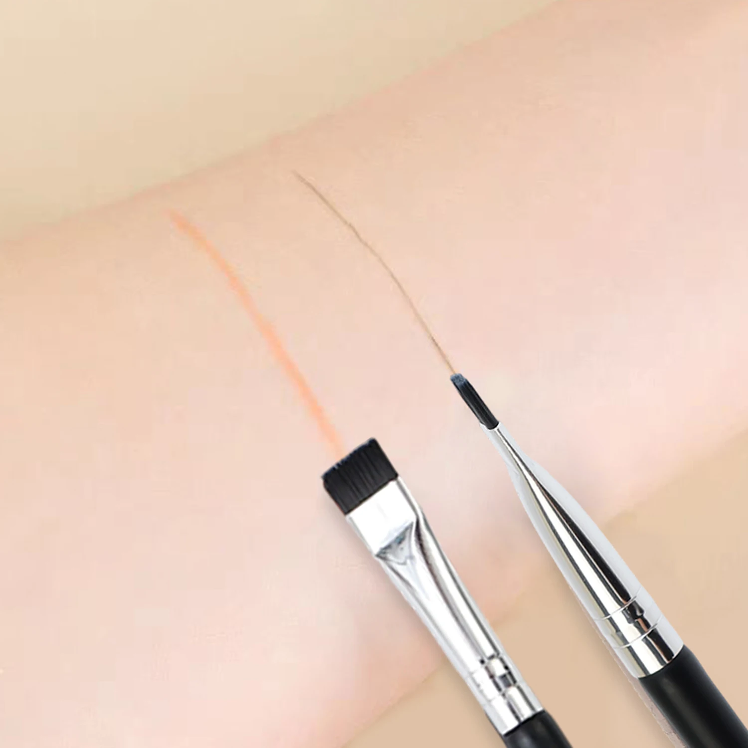 Nylon Black Eyelash Perm Lifting Brush for Makeup