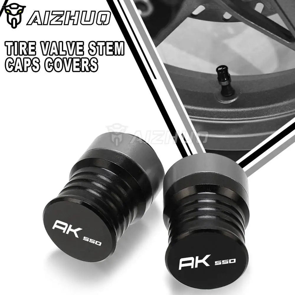 

For KYMCO AK550 2018-2021 2022 Motorcycles Accessories Wheel Tire Valve Stem Caps Airtight Covers AK-550 ABS AK 550i 2019 2020
