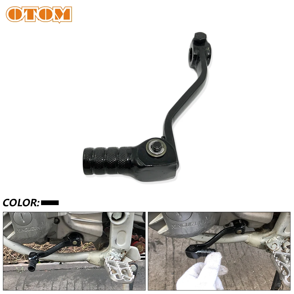 

OTOM Motorcycle Gear Shift Pedal Lever For KAYO T4 HONDA CB50 90 CB125 CB175 CB223 CB250 GUIZUN MX6 Modified ATV Dirt Pit Bikes