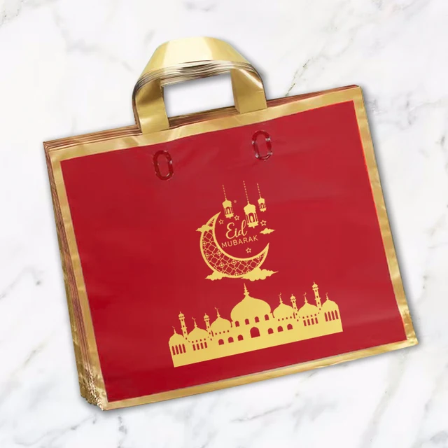 Eid Mubarak Gift Bags Package Bag Ramadan Kareem Decoration Islamic