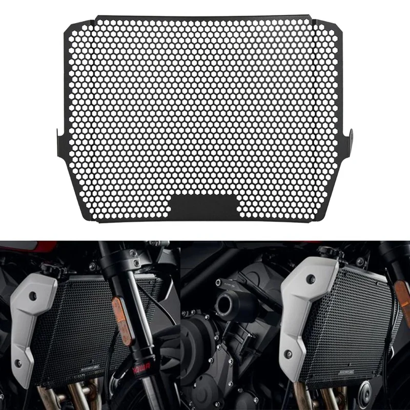 

Motorcycle Water Tank Net Radiator Grille Protection Guard For Triumph Street Triple 765 R S 2020-2021