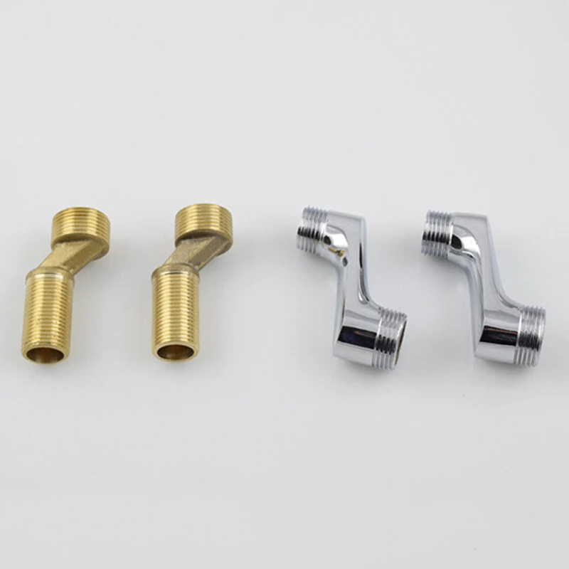 Shower Tub Faucet With Extra Eccentric Elbow Offset Adapters For Bathroom Wall Clawfoot Tub Faucet Exposed Shower System 2