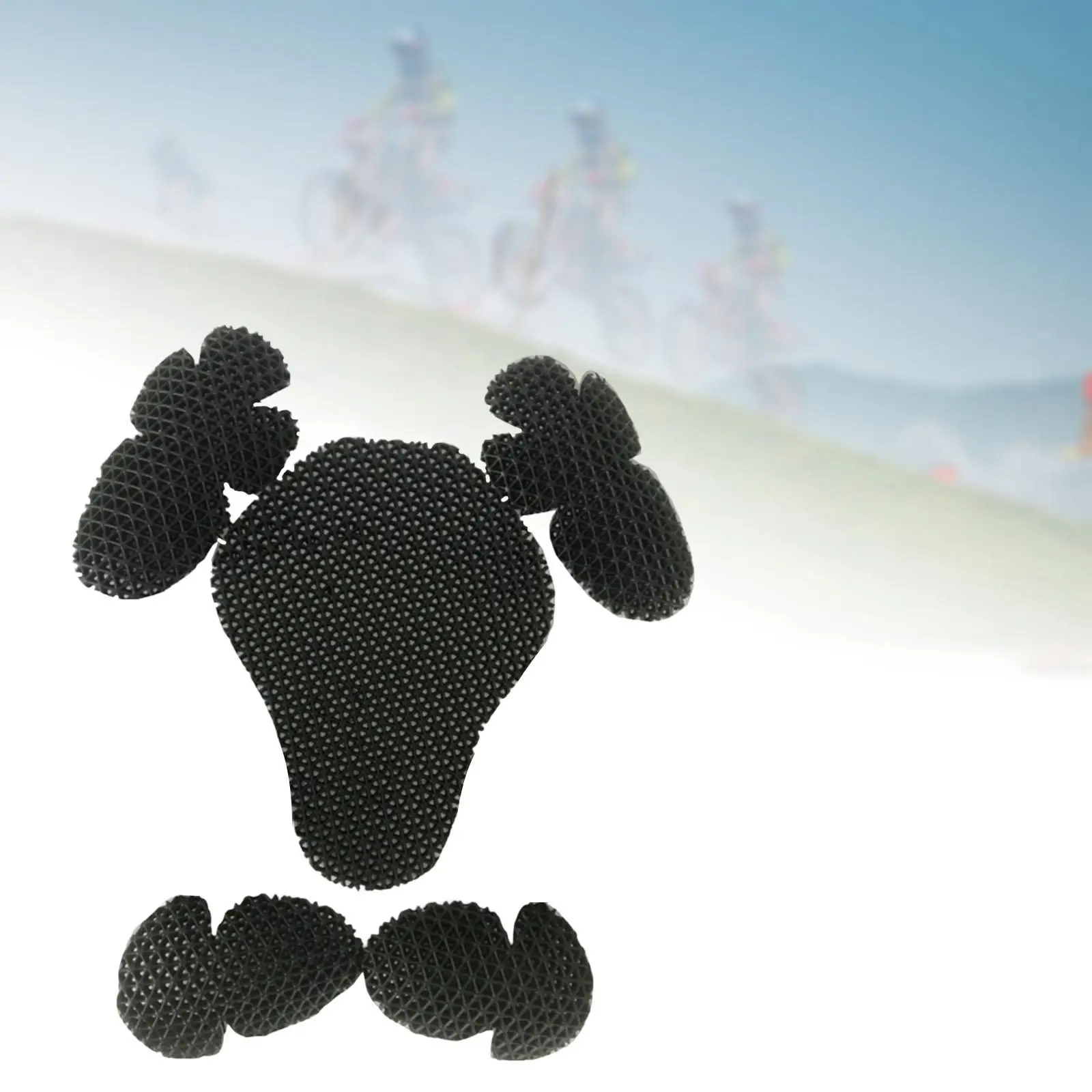 5x Protector Elbow Accessories Back Pads Equipment Motorcycle Armors EVA Adult