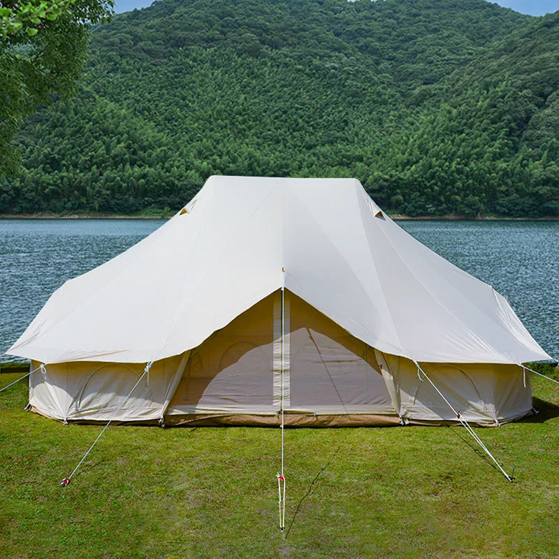 Double-Door Yurt Tent Emperor Tent Rain-Proof And Mildew-Proof Outdoor Large Double-Layer Camping