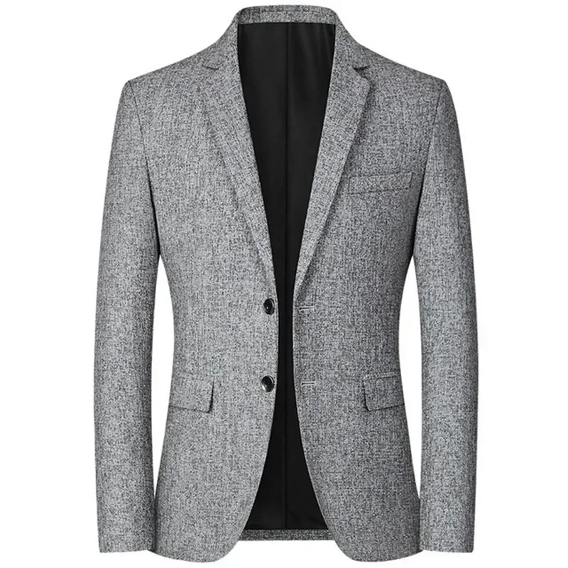 2024 Spring Autumn Blazers Men Fashion Slim Casual Business Handsome Suits Brand Men's Blazers Tops