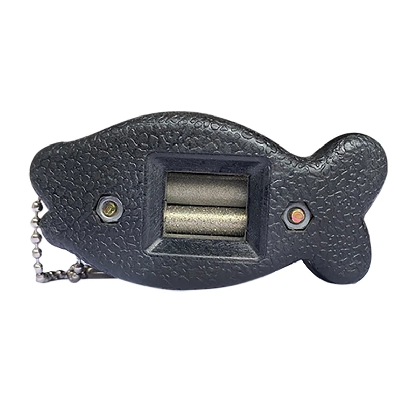 Ice Skating Edge Blade Sharpener Two Sided Diamond Hand Held Pattern