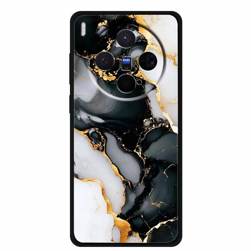 Black TPU Soft Silicone Phone Case  - Fashionable Anime Design with Protective Bumper