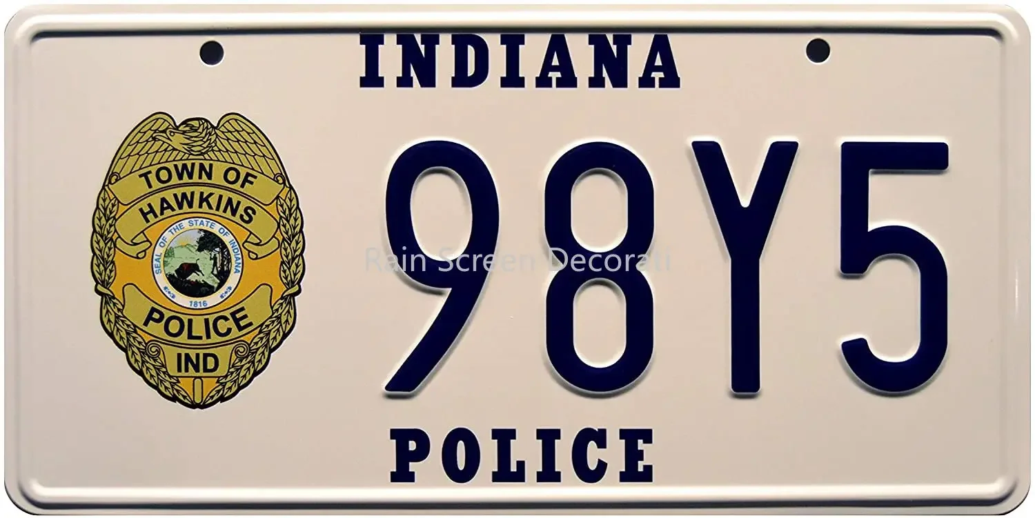 

Celebrity Machines Stranger Things | Hoppers Blazer | Metal Stamped Plate