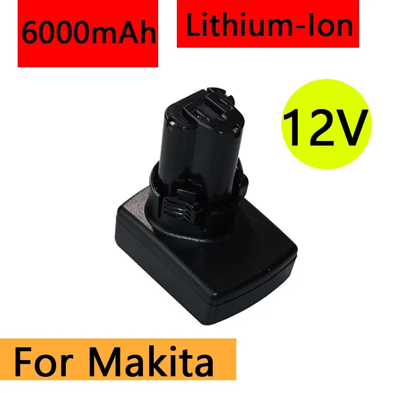 

For Makita 12V 6.0Ah 194550-6 194551-4 195332-9 BL1013 Replacement Battery Lithium Rechargeable Power Tools Screwdriver Battery