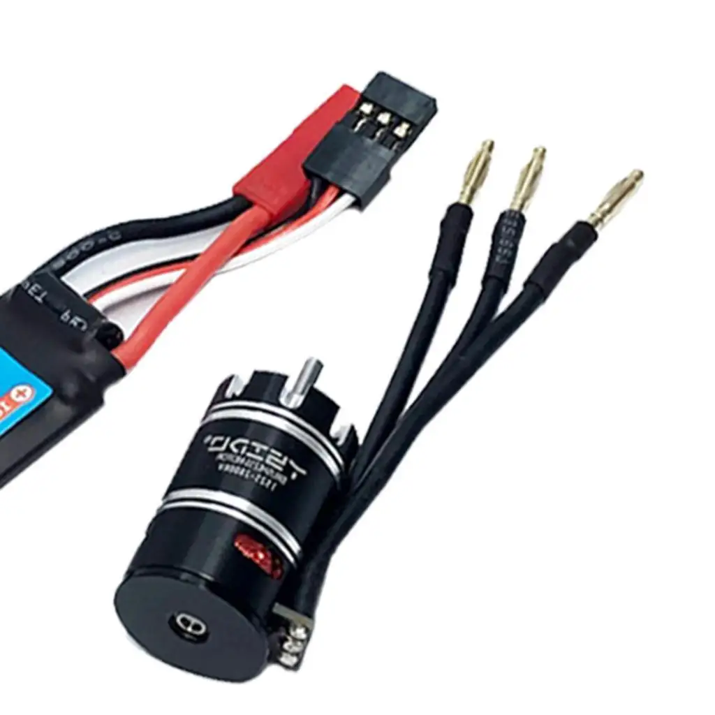 Upgrade 2800KV 3800KV 5800KV 10800KV 18A ESC Speed Controller +Brushless Motor For 1/24 1/26 1/28 1/32 RC Car