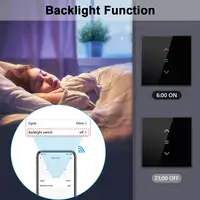 LoraTap Tuya Smart Life WiFi Curtains Blinds Switch Roller Shutters Motor Switch Backlight Style Google Home Alexa Voice Control - Image 3
