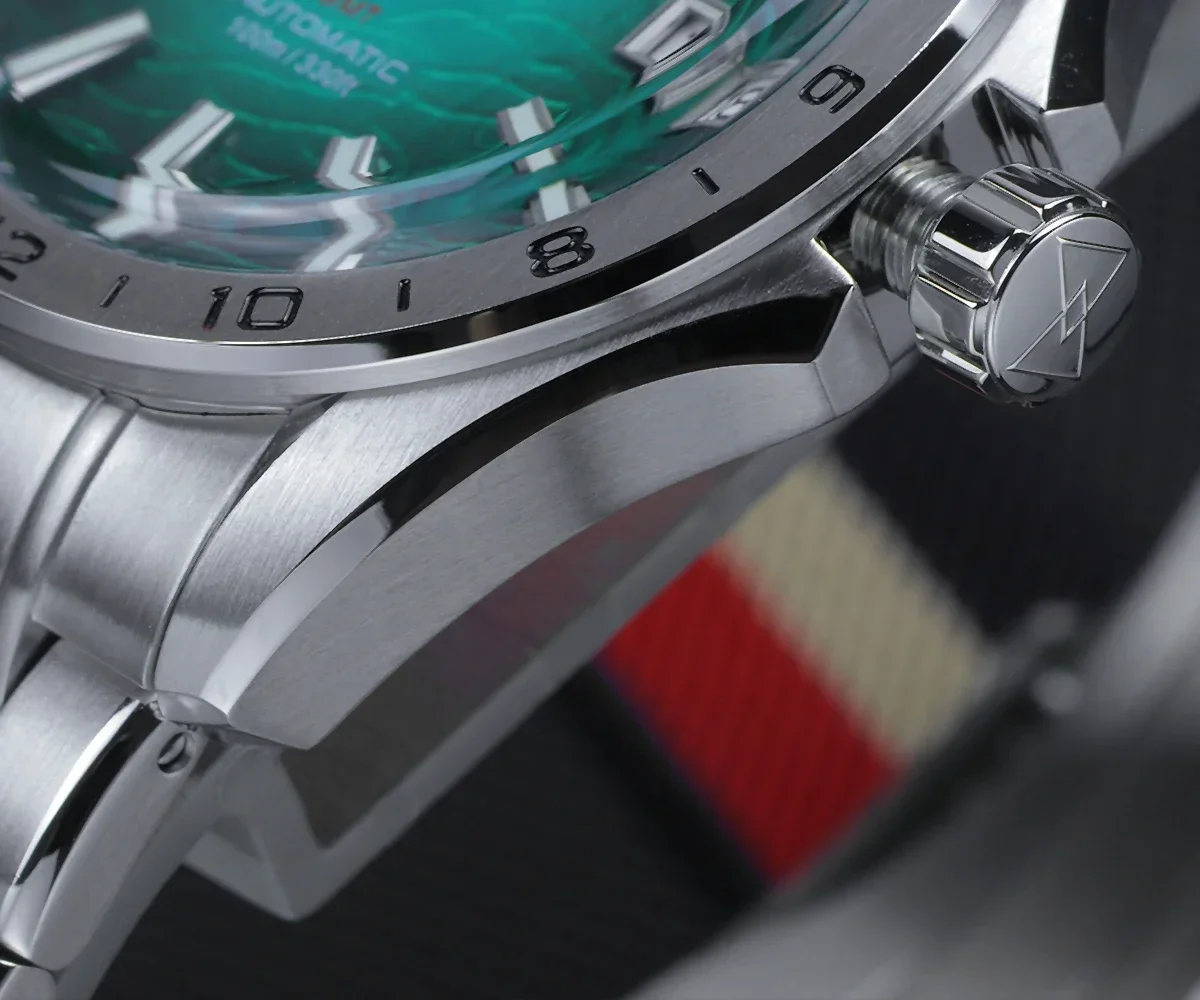 Cronos GS L6029 GMT Automatic Watch — NH34 | Jewelry Addicts