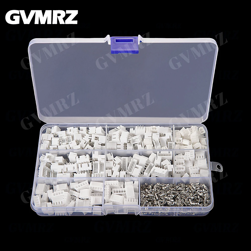 720PCS XH2.54 Pitch 2,54mm Terminals Männlich Weiblich Steckdose XH 2,54mm Stecker kit Gerade Pin 2P 3P 4P 5P – Detail 3