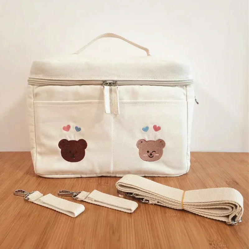 Baby Diaper Bag Shoulder Bag Bottle Insulation Trolley Accessorie Maternity Bag Diaper Backpack Stroller Organizer Bags Diaper Bag Bottle Bag Shoulder Bag