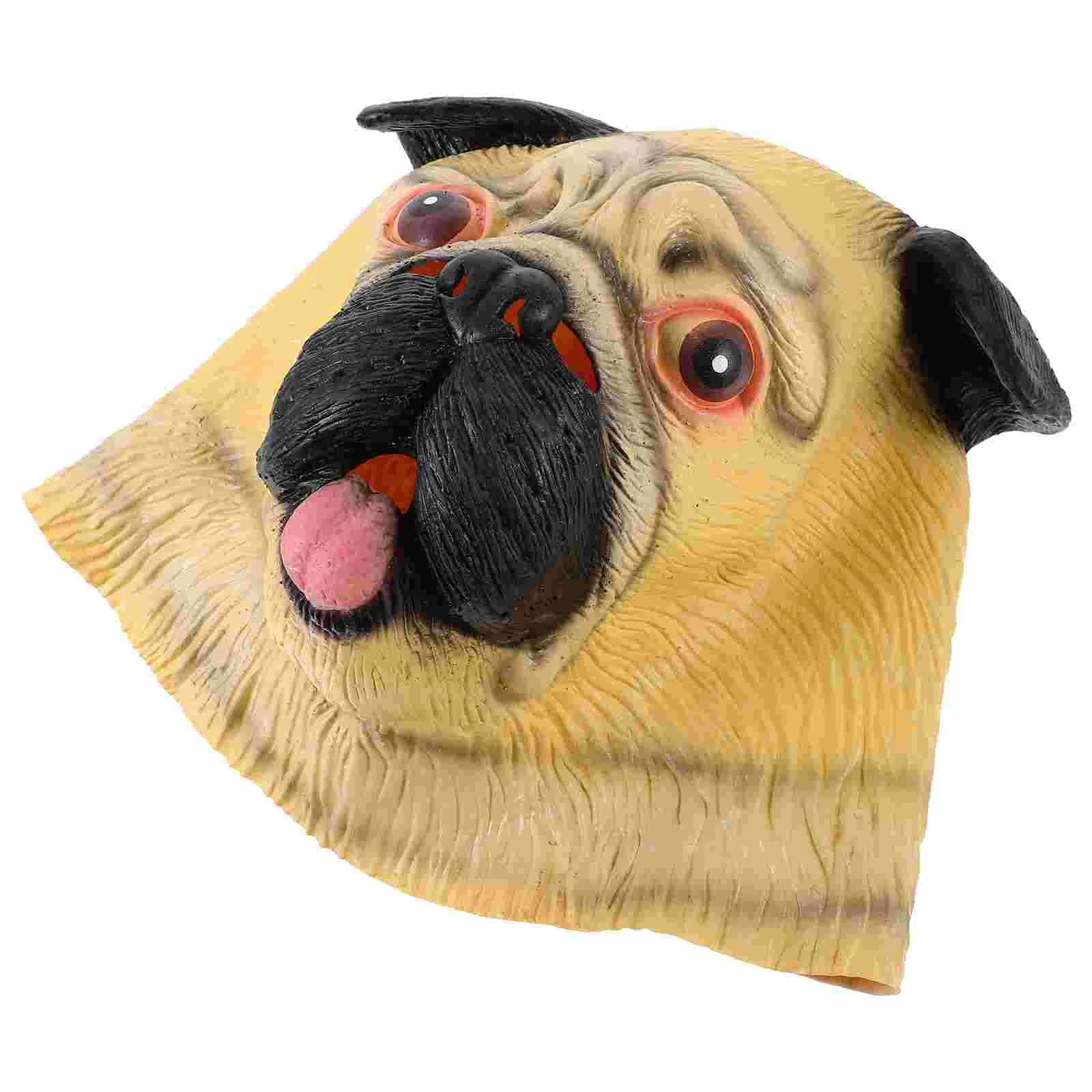 

Halloween Mask Latex Costume Masks Latex Animal Full Head Masks Pug Masks Halloween Costume Cosplay Masks Halloween Dress Up