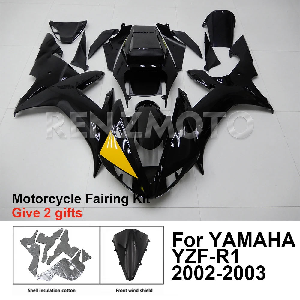 

Motorcycle Fairing Set Body Kit Plastic For YAMAHA YZF-R1 YZF R1 2002-2003 Accessories Injection Bodywork Y1003-111a