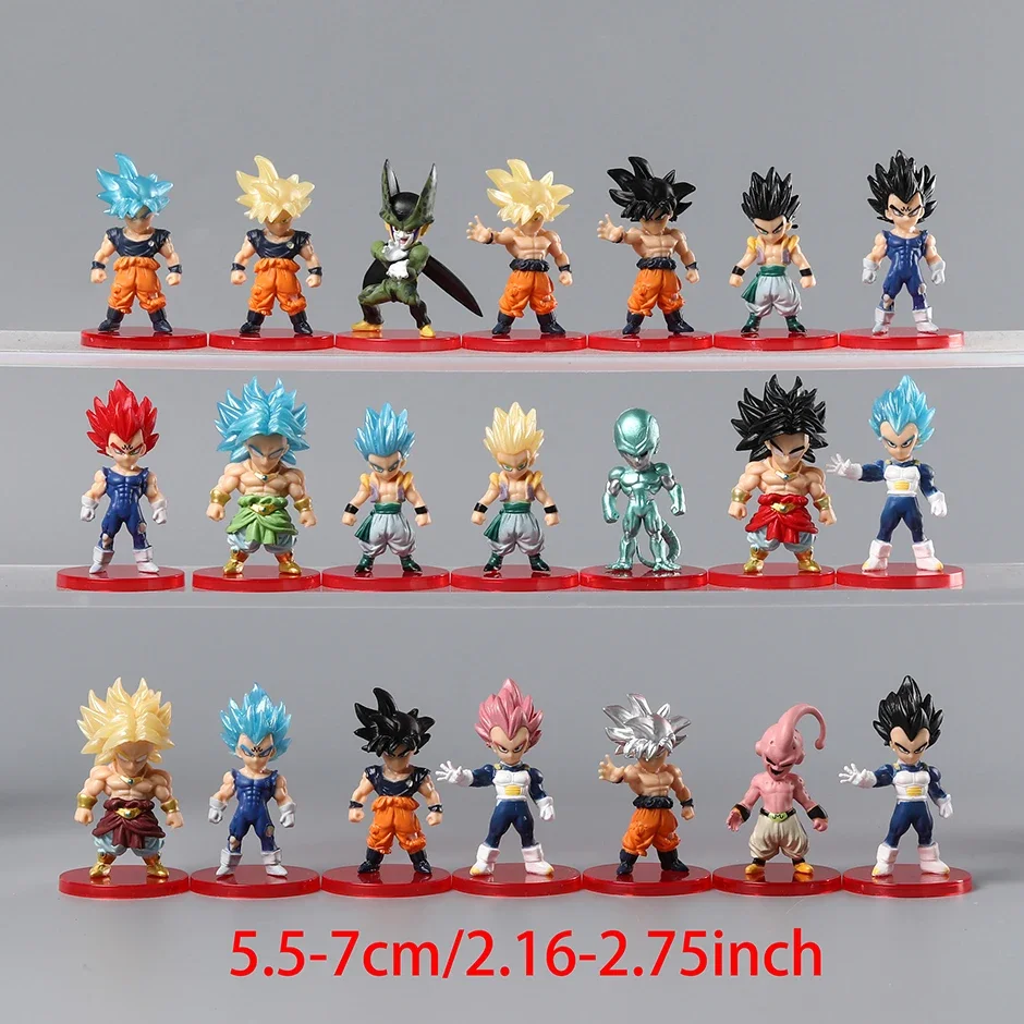 ドラゴンボールZのフィギュア,おもちゃ,デスクトップの装飾品,ギフト