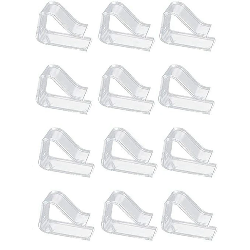 Table Cloth Clips 12Pcs Transparent