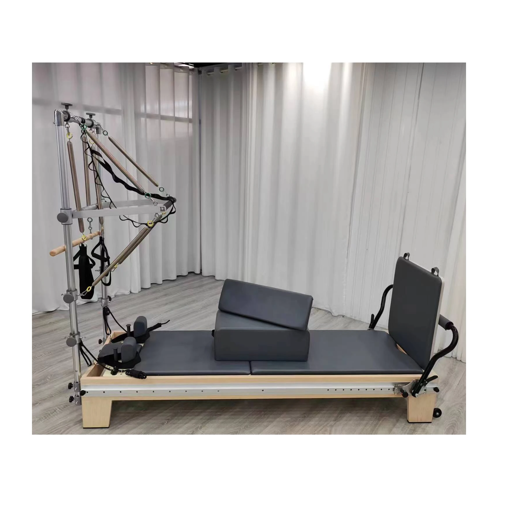 High Premium Fitness Machine Maple Wood Gym Pilates Equipment Pilates Reformers Training