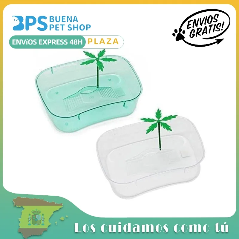 BPS® Pack Tortuguera Isla Grande para Tortugas Acuaterrario con Bloque de  Calcio y Alimento Comida para Tortugas Colores se envian al Azar BPS-88510*1