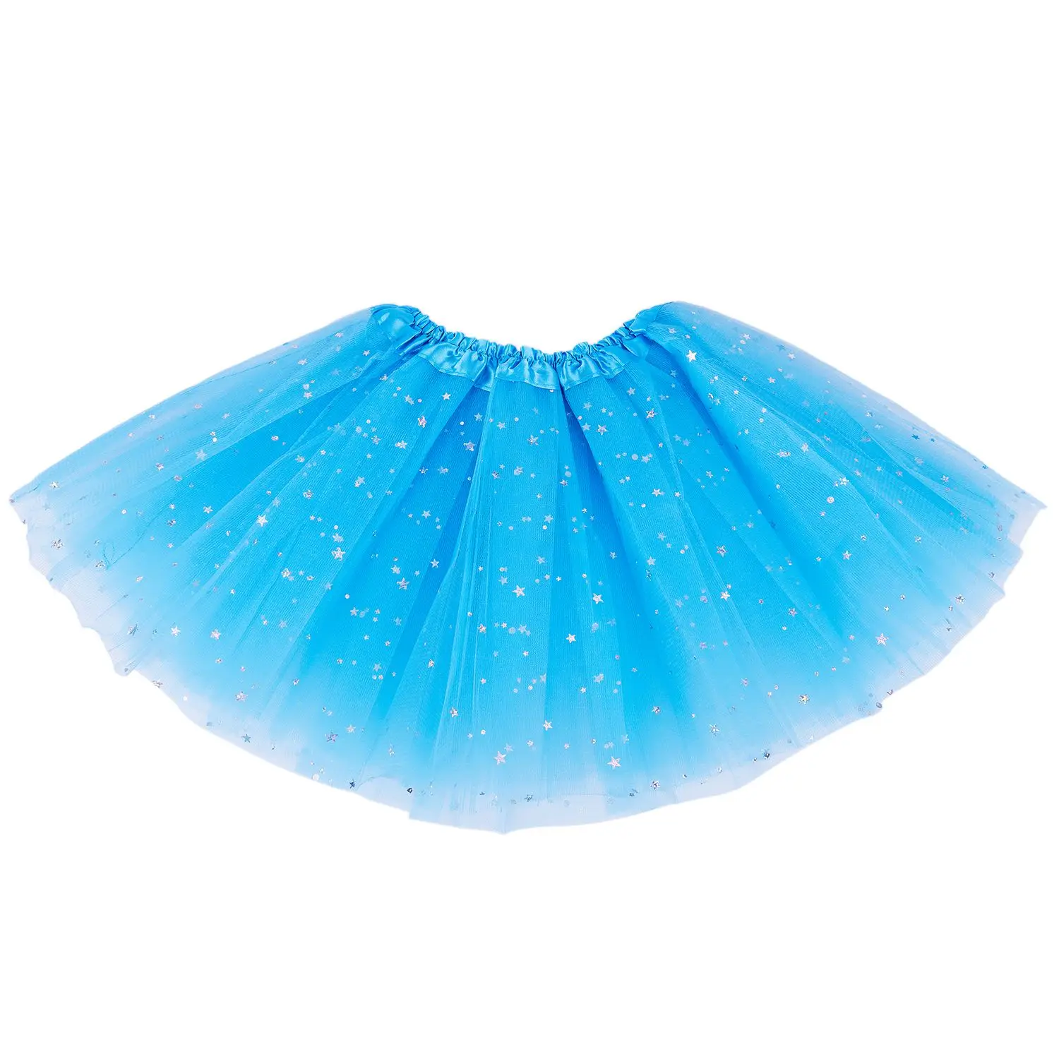 

Smart Baby Girl Clothes Stars Sequins Petticoat Ballet Dance Fluffy Tutu Skirt Light