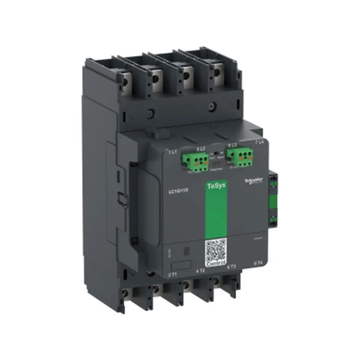 

LC1G1854LSEA TeSys G 185 4P Adv 200-500V ACDC High power contactor, TeSys Giga, 4 pole (4NO), AC-1 =440V 305A, advanced version