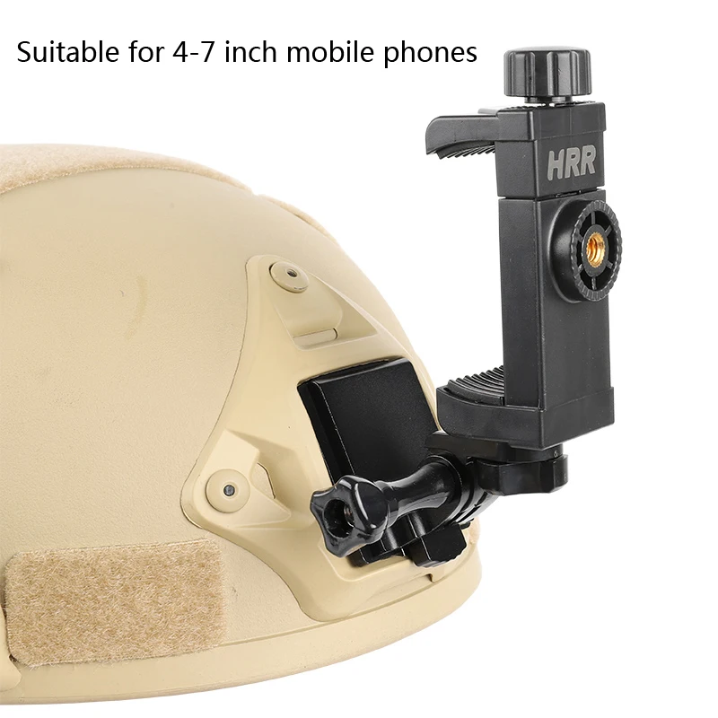 NVG Tactical helmet mount bsae for GoPro9 SJCAM AKASO DJI Action Camera first-person view Mobile phone Holder shooting Accessory action camera accessory action camera holder action camera mount