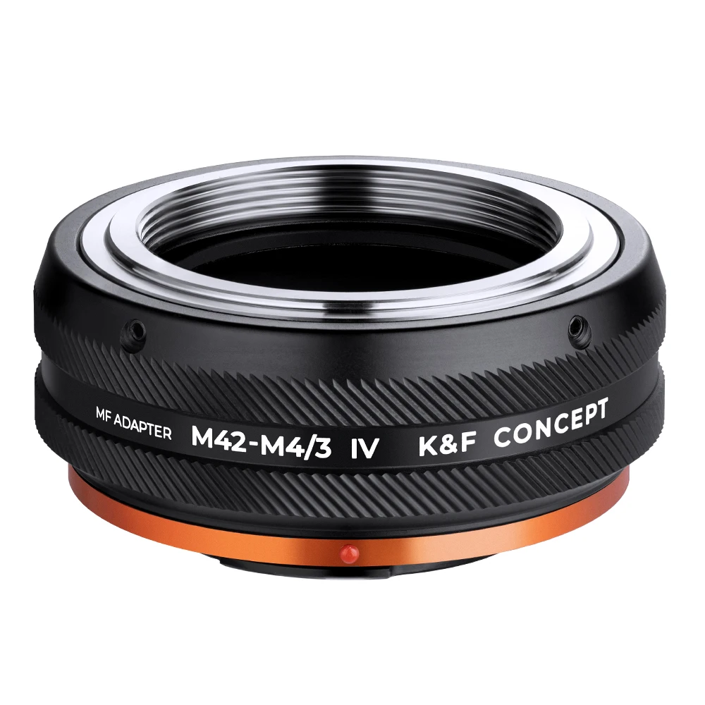 

K&F Concept M42-M4/3 IV PRO M42 Mount Lens to M4/3 M43 Camera Adapter Ring for Olympus PEN E-P1 E-PM1 Panasonic Lumix DMC-G1 GF2