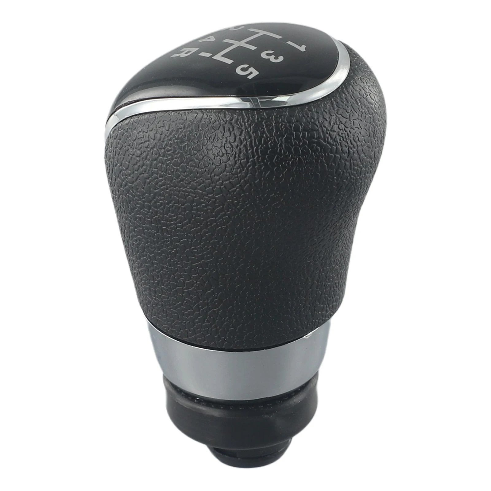 

5 Speed Knob Shift Car Manual Parts Replacement Accessories Black For Ford Focus Fiesta Gear PU Leather Durable
