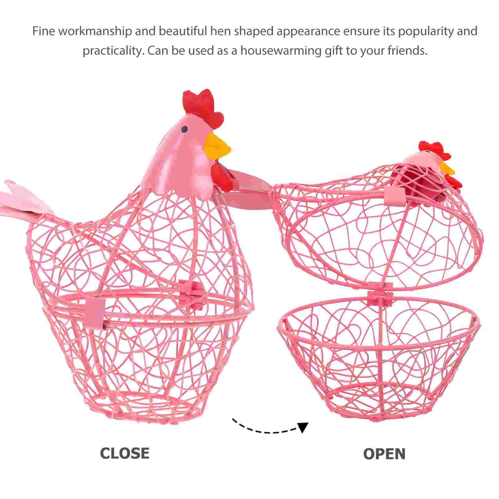 Chicken Wire Egg Basket Kitchens  Chicken Egg Basket Storage - Kitchen  Storage - Aliexpress