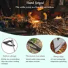 TAIMIMEI Garden Hollow Hoe Sharp Durable Garden Weeding Tools for Backyard Loosening Farm Planting Weeding 4