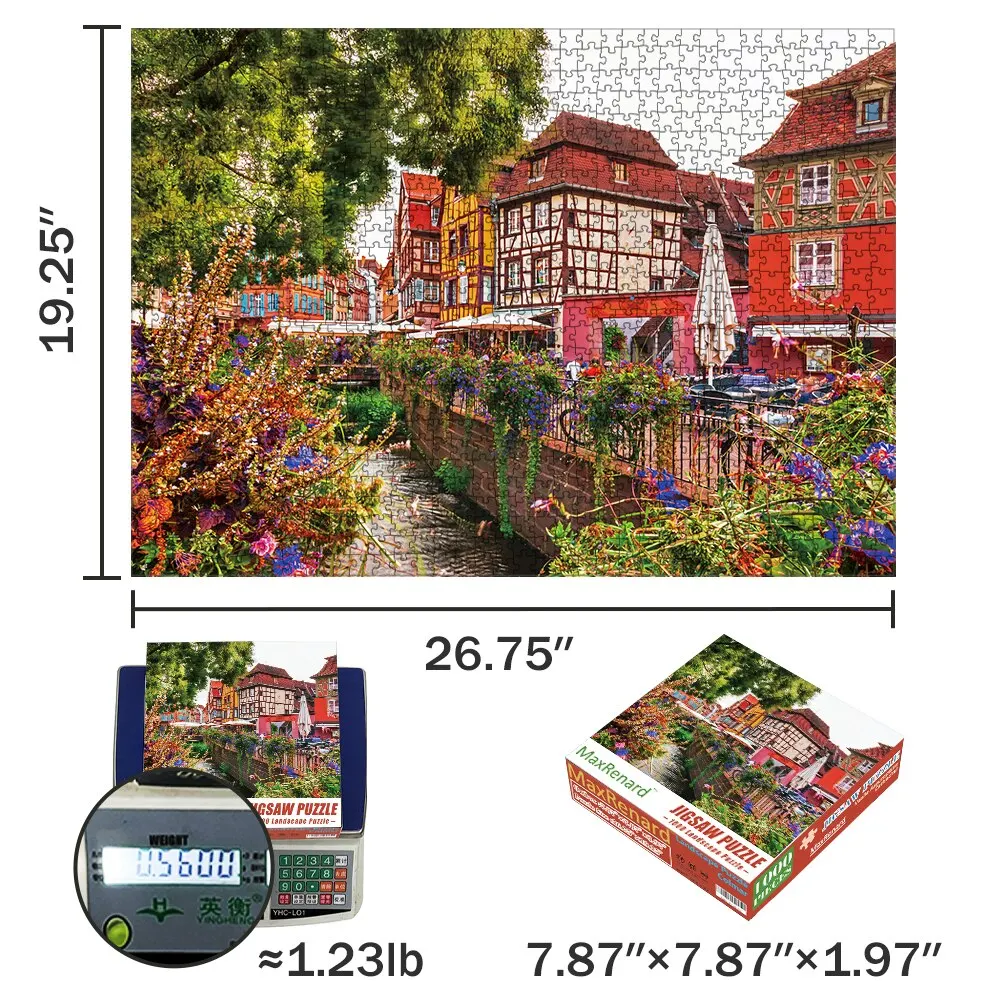 Puzzles for adults 1000 pieces -  France