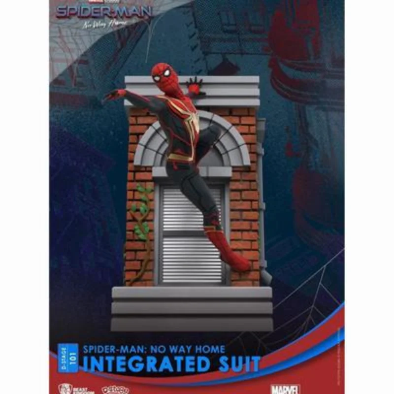

Beast Kingdom D-Stage Spider Man Anime Figure Model Collecile Action Toys